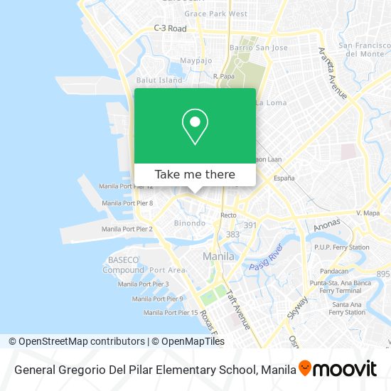 General Gregorio Del Pilar Elementary School map