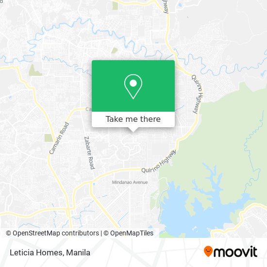 Leticia Homes map