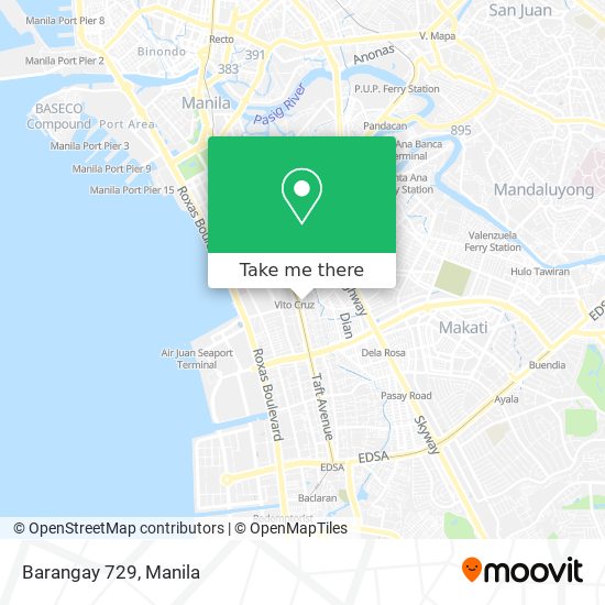 Barangay 729 map