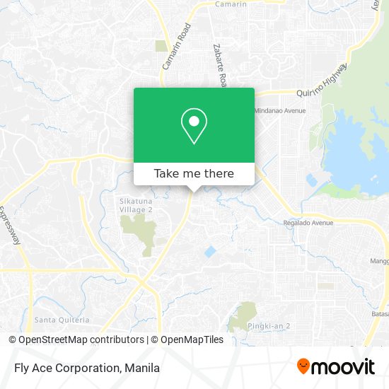 Fly Ace Corporation map