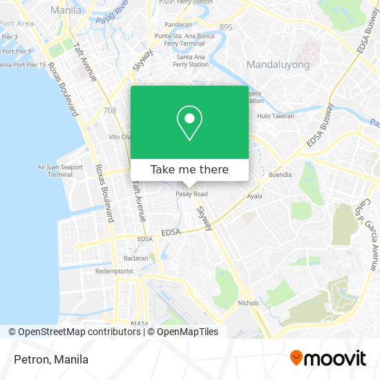 Petron map