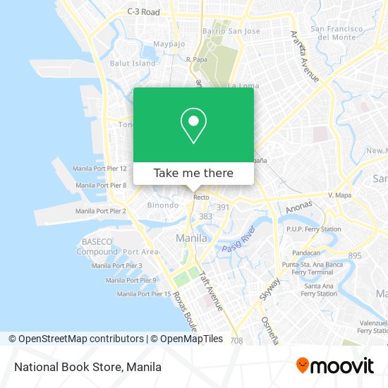 National Book Store map