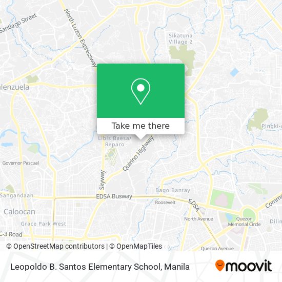 Leopoldo B. Santos Elementary School map