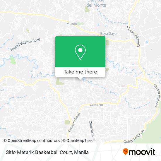 Sitio Matarik Basketball Court map