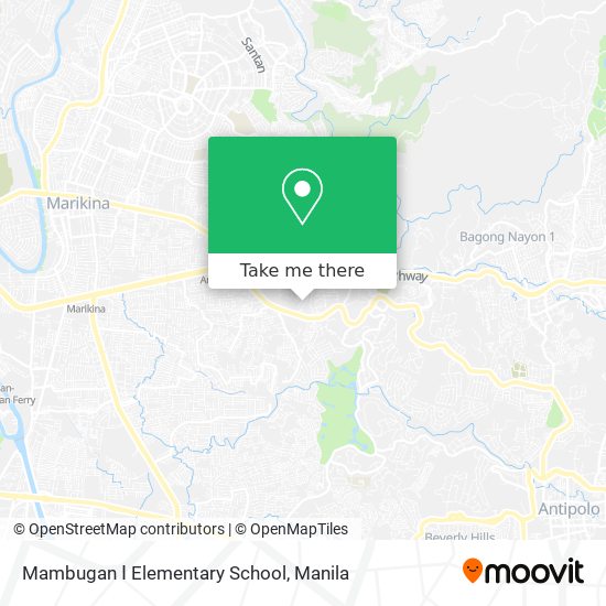Mambugan Ⅰ Elementary School map