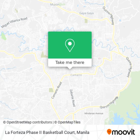 La Forteza Phase II Basketball Court map