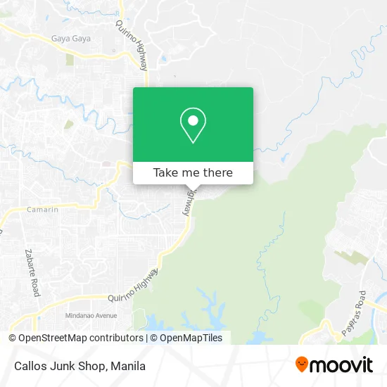 Callos Junk Shop map