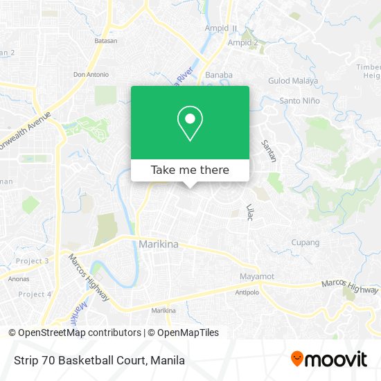 Strip 70 Basketball Court map