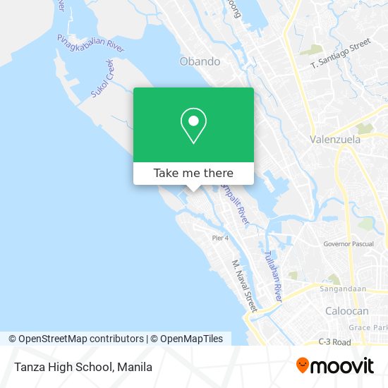 Tanza High School map