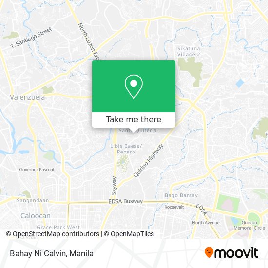 Bahay Ni Calvin map