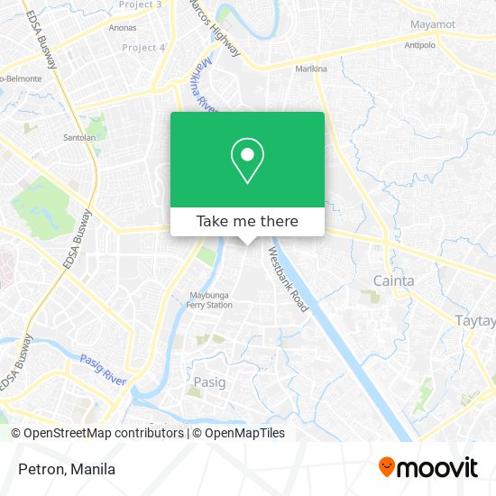 Petron map