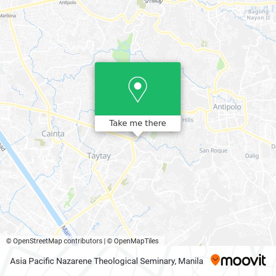 Asia Pacific Nazarene Theological Seminary map