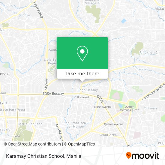 Karamay Christian School map