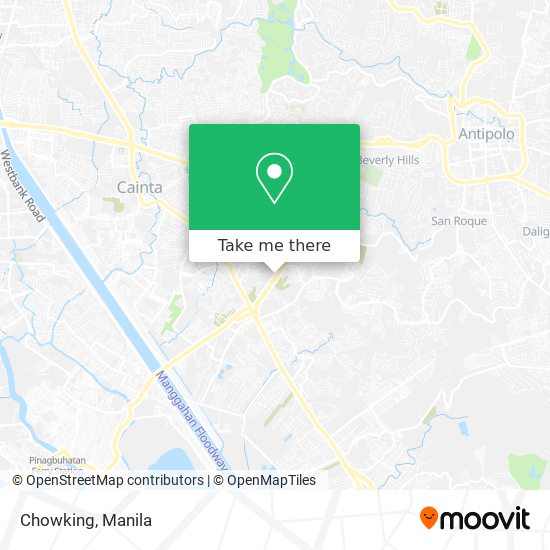 Chowking map