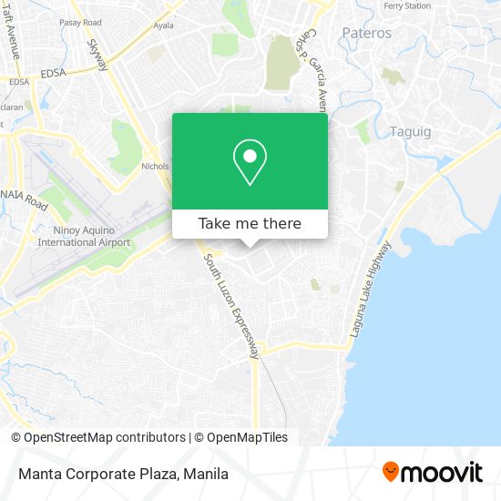 Manta Corporate Plaza map