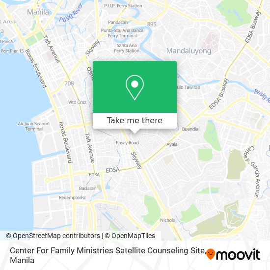 Center For Family Ministries Satellite Counseling Site map