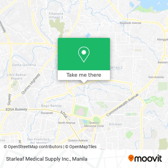Starleaf Medical Supply Inc. map