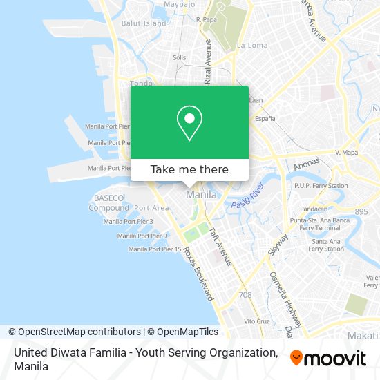 United Diwata Familia - Youth Serving Organization map