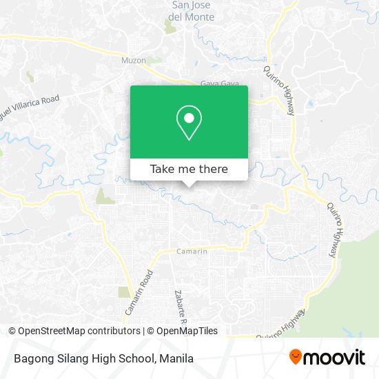 Bagong Silang High School map