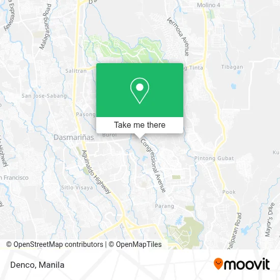 Denco map