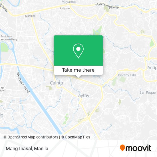 Mang Inasal map