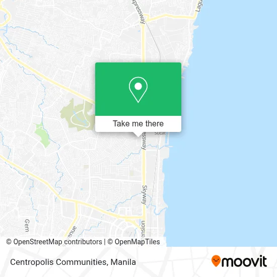 Centropolis Communities map