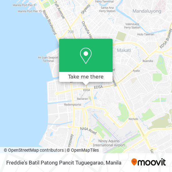 Freddie's Batil Patong Pancit Tuguegarao map