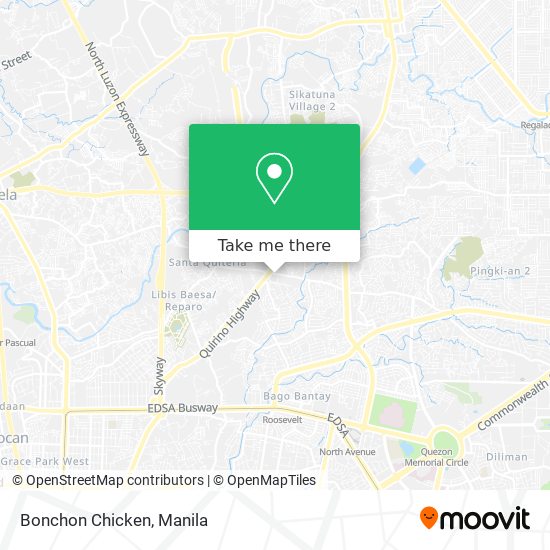 Bonchon Chicken map
