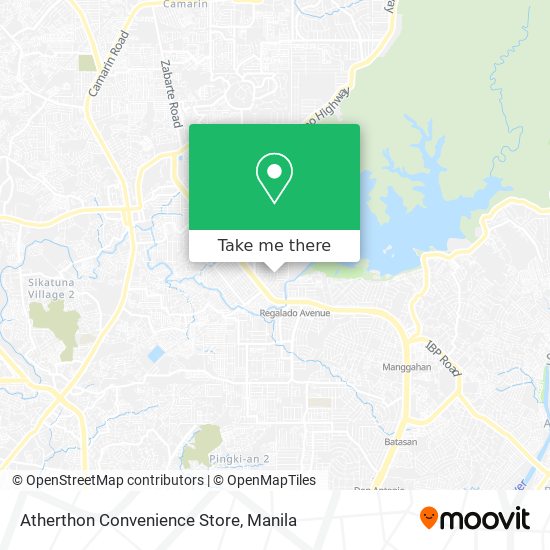 Atherthon Convenience Store map