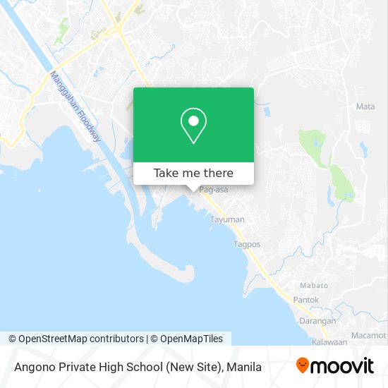 Angono Private High School (New Site) map
