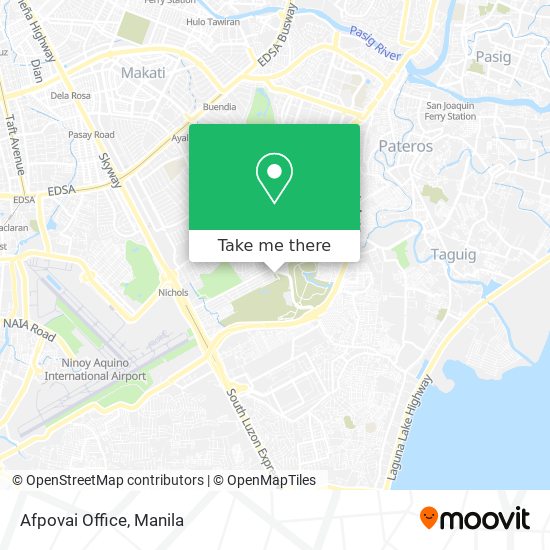 Afpovai Office map