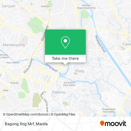 Bagong Ilog Mrf map
