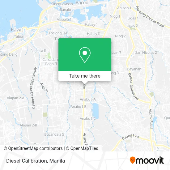Diesel Calibration map