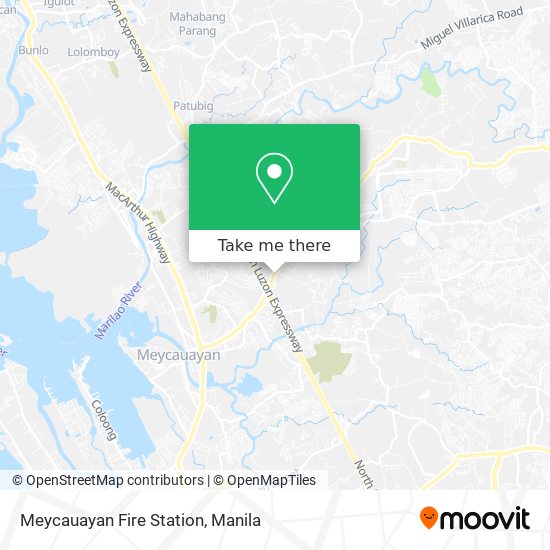 Meycauayan Fire Station map