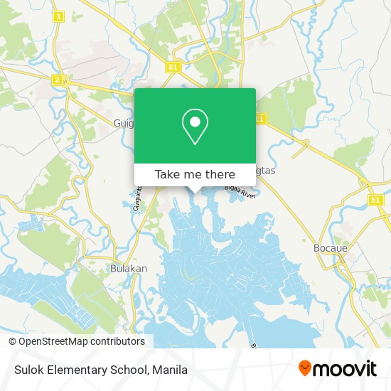 Sulok Elementary School map