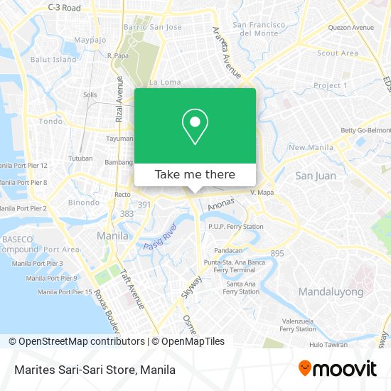 Marites Sari-Sari Store map
