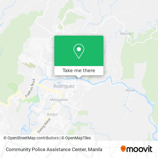 Community Police Assistance Center map