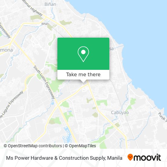 Ms Power Hardware & Construction Supply map
