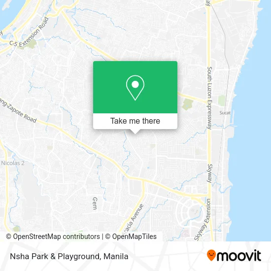 Nsha Park & Playground map