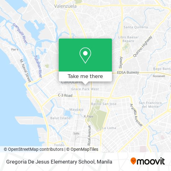 Gregoria De Jesus Elementary School map