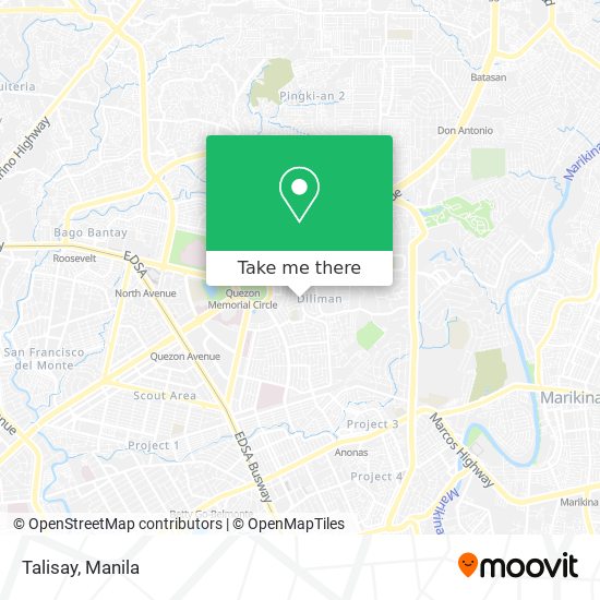 Talisay map