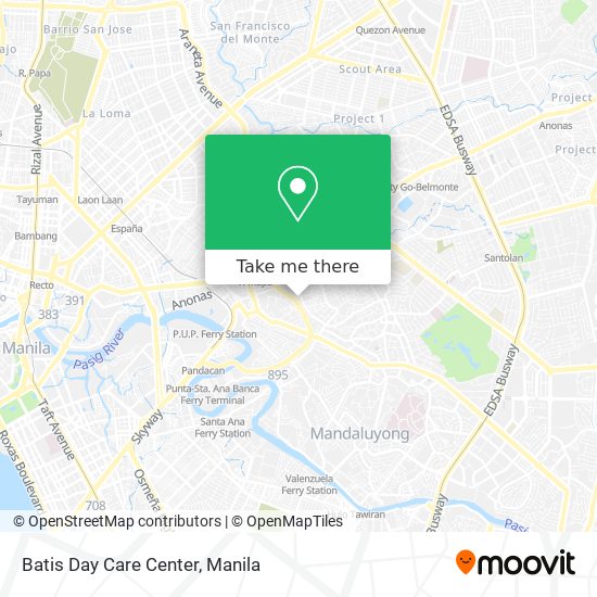 Batis Day Care Center map