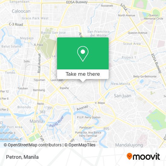 Petron map