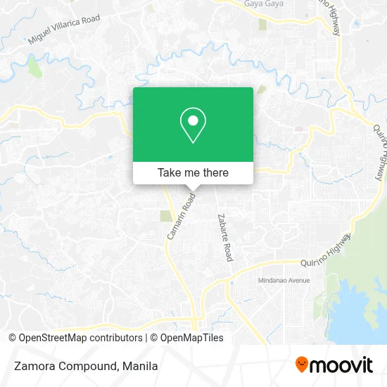Zamora Compound map