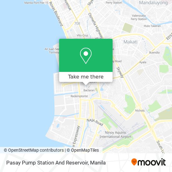 Pasay Pump Station And Reservoir map