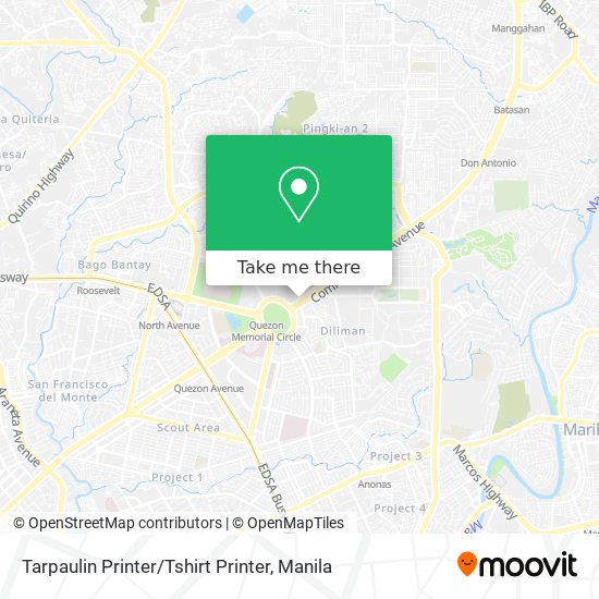 Tarpaulin Printer / Tshirt Printer map