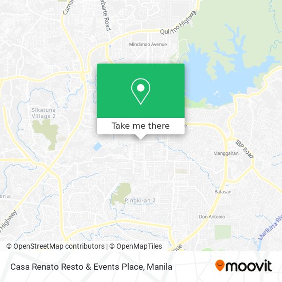 Casa Renato Resto & Events Place map