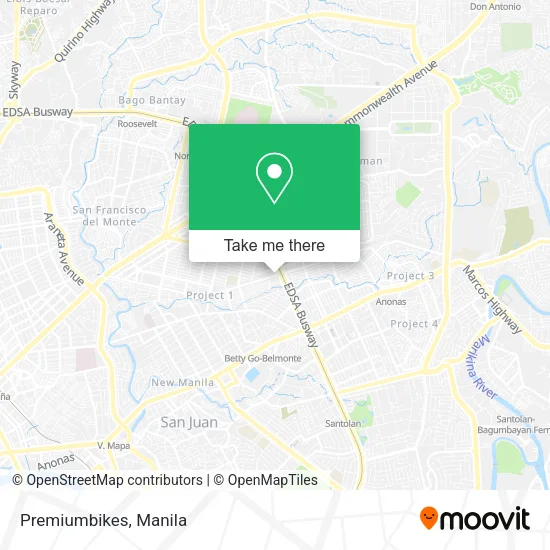 Premiumbikes map