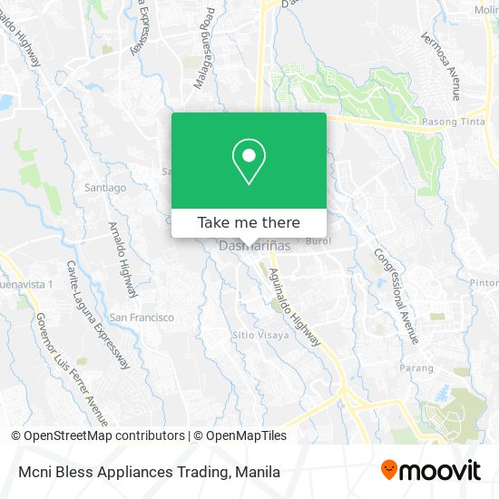 Mcni Bless Appliances Trading map