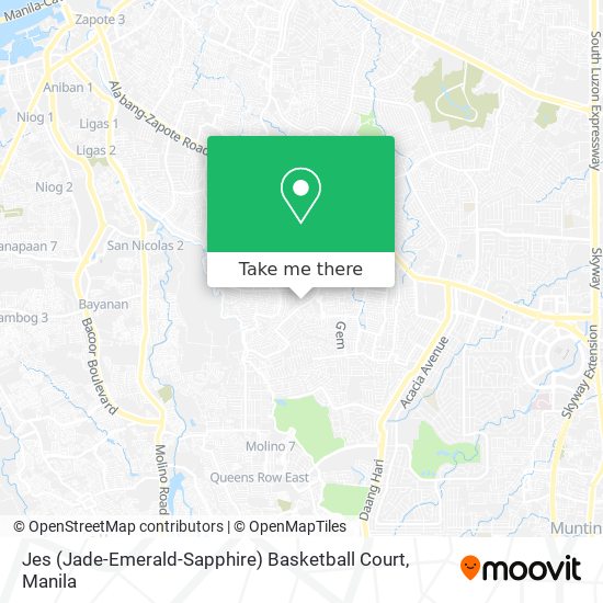 Jes (Jade-Emerald-Sapphire) Basketball Court map